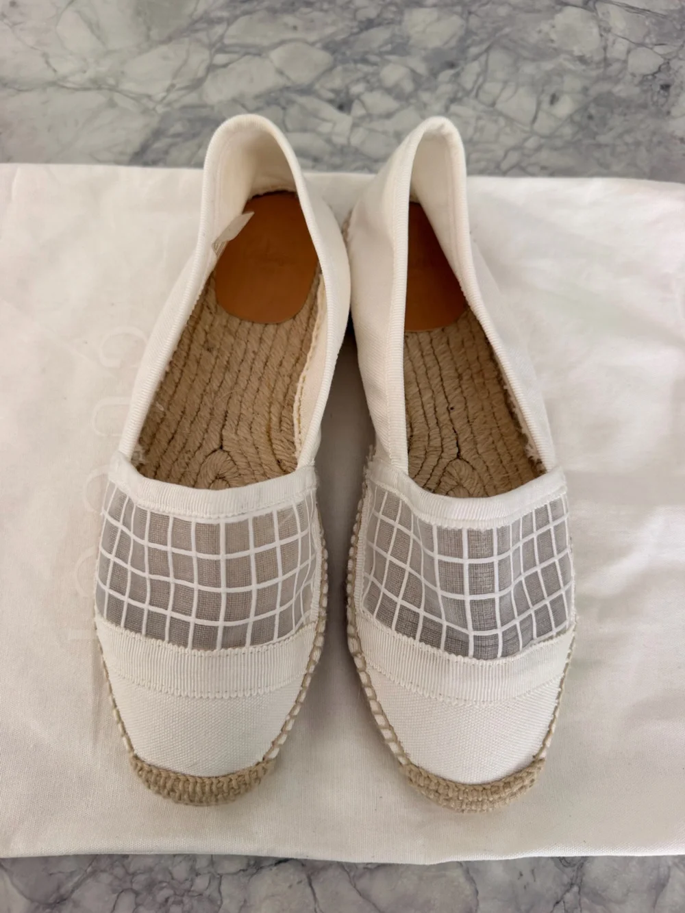 Castañer White Espadrilles